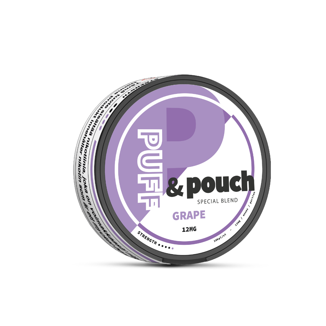 Puff & Pouch Grape - 12mg