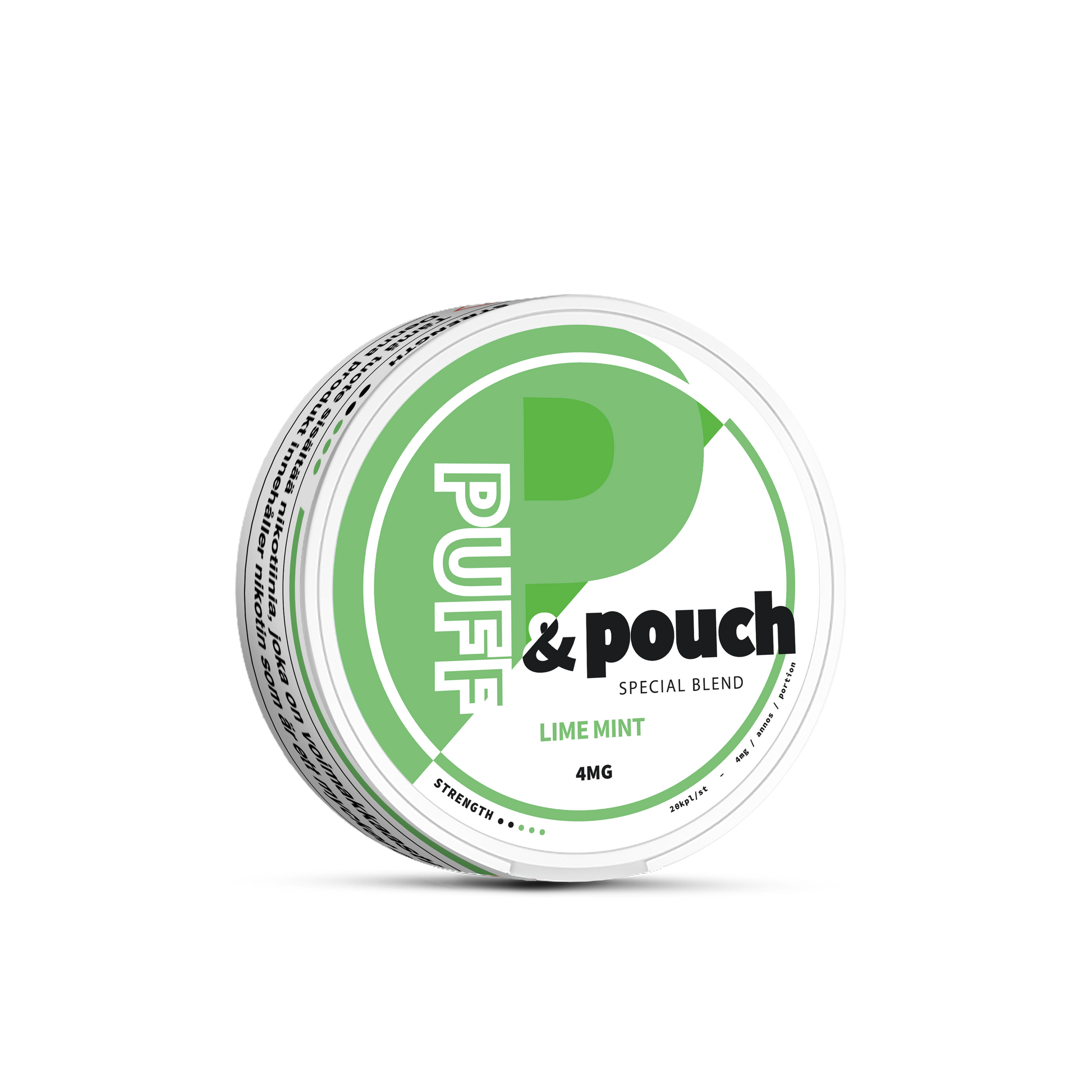 Puff & Pouch Lime Mint - 4mg