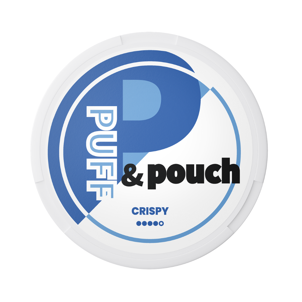 Puff and pouch crispy 12mg nicotine pouches