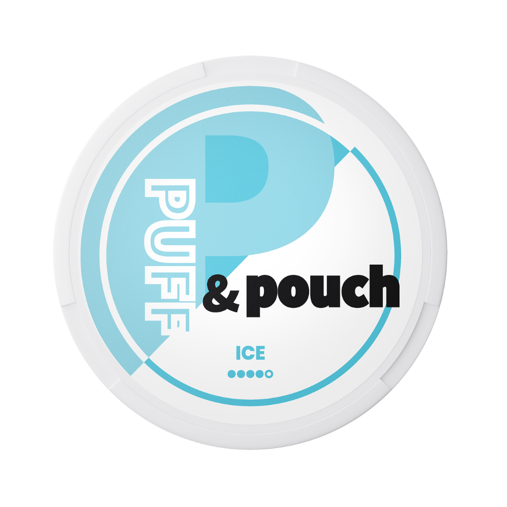 Puff and pouch ice 12mg nicotine pouches