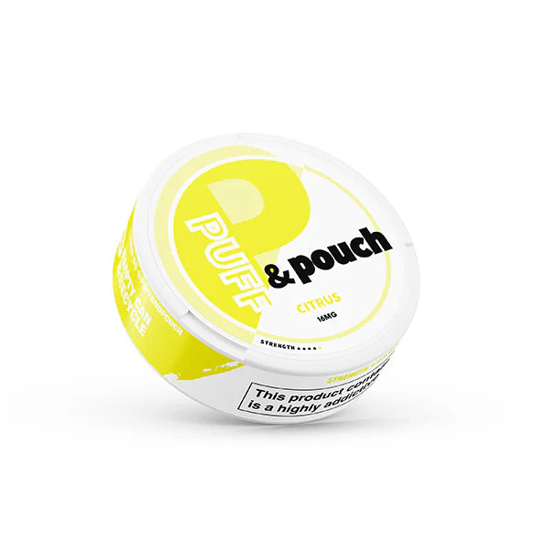 Puff and pouch snus citrus 