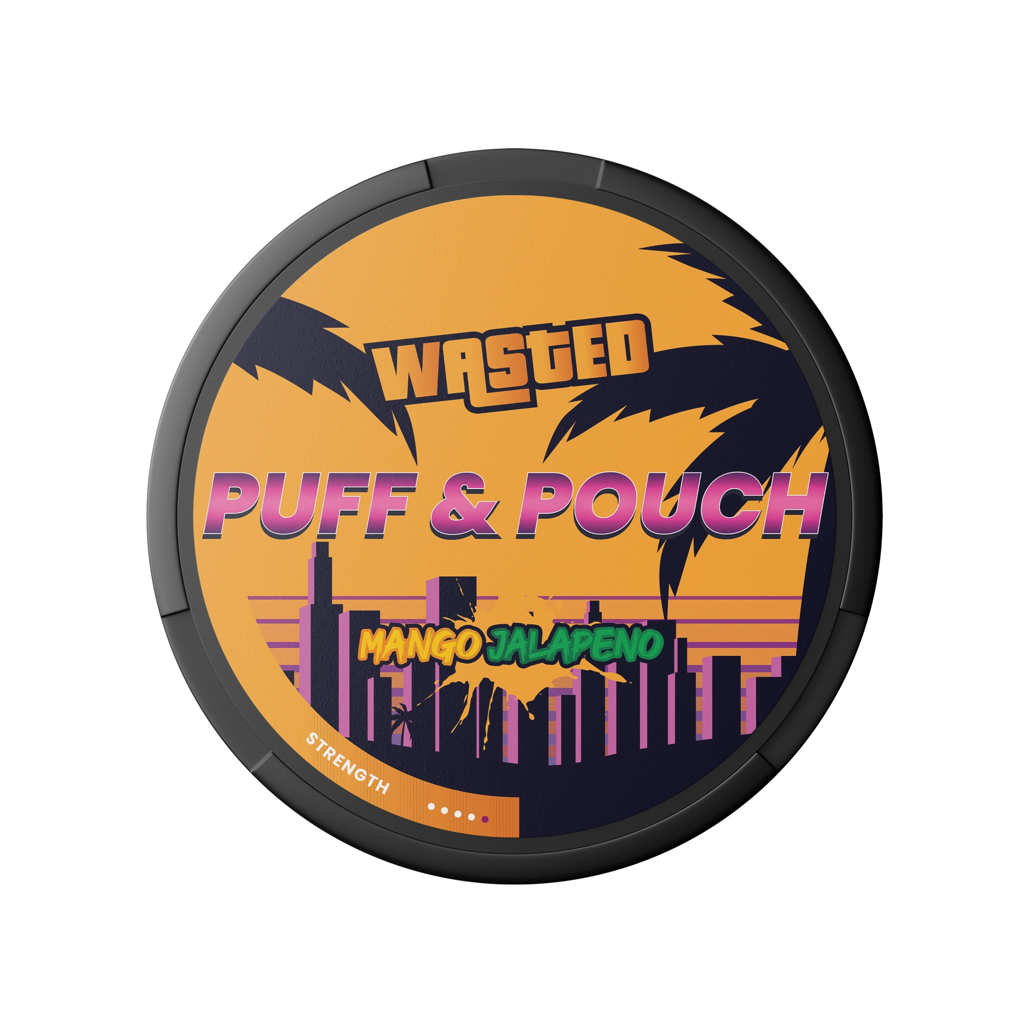 Puff and Pouch Wasted Mango Jalapeno - 12mg