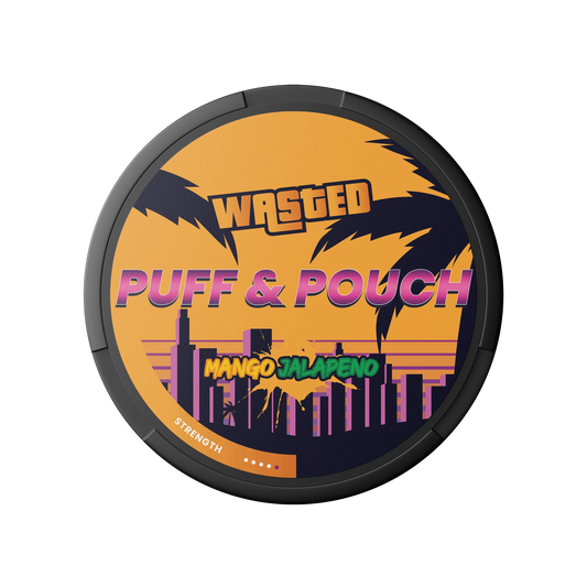Puff and Pouch Wasted Mango Jalapeno - 12mg