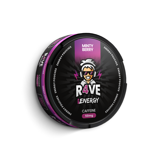RV4E Mint Berry Caffeine Pouches