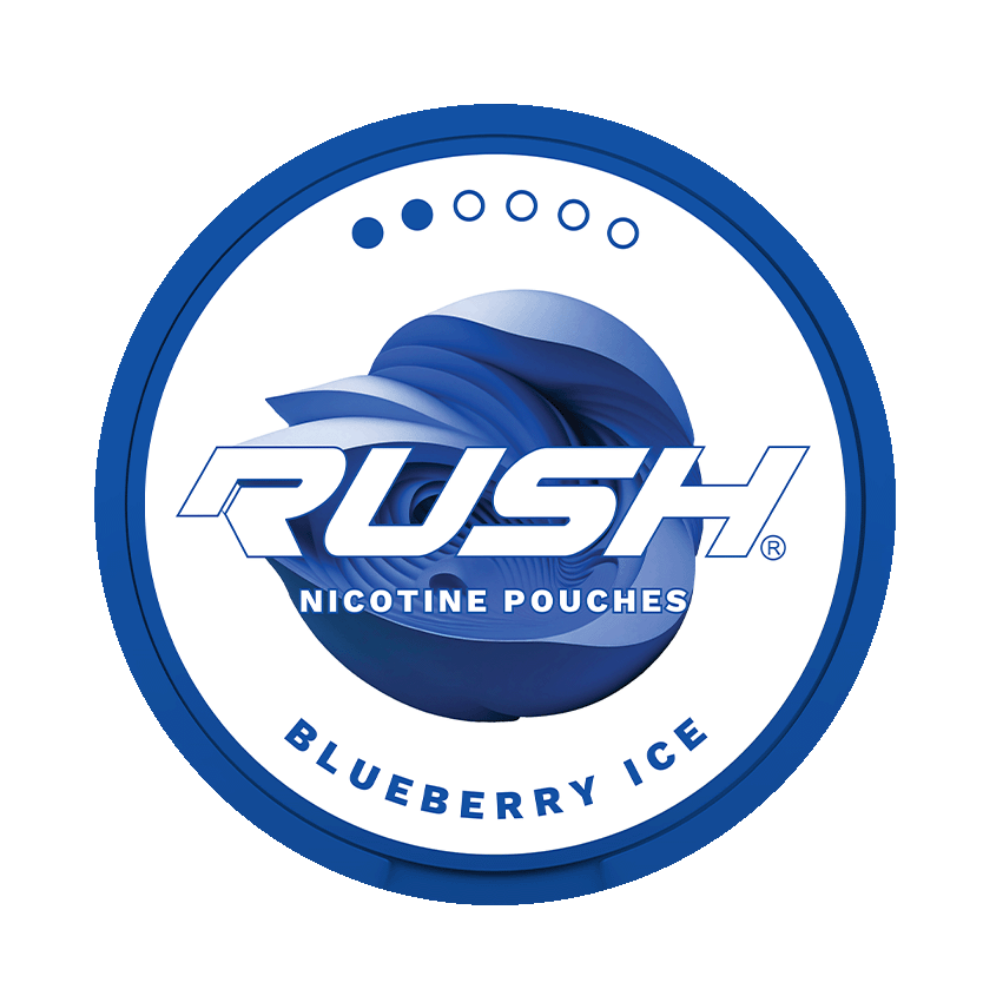 Rush blueberry ice 6mg nicotine pouches