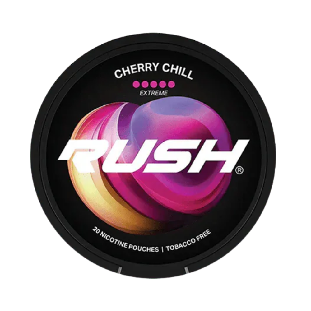 Rush cherry chill extreme nicotine pouches