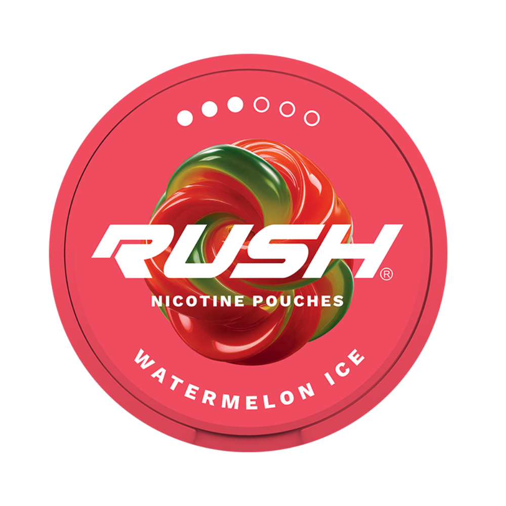Rush watermelon ice nicotine pouches