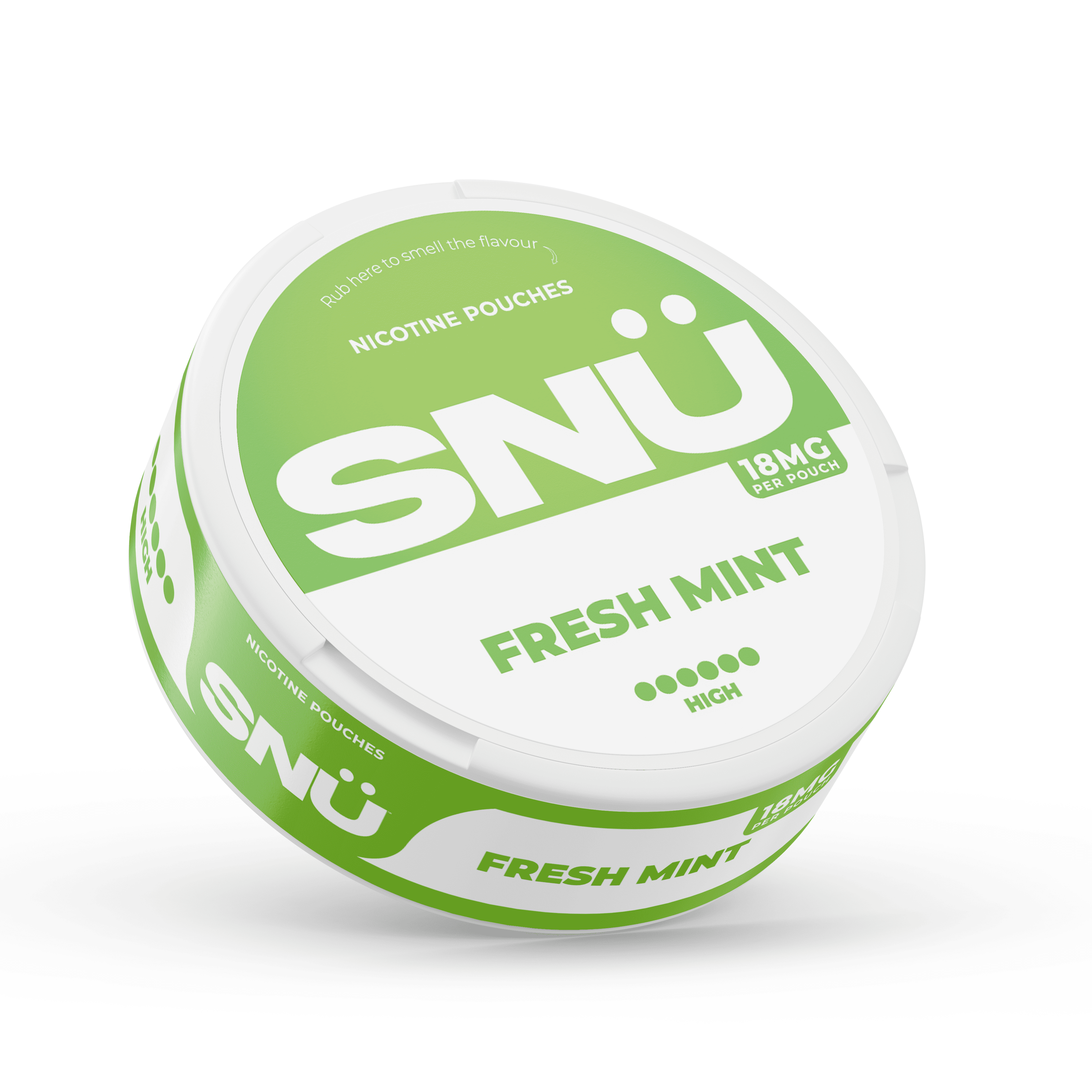 snu fresh mint 18mg nicotine pouches