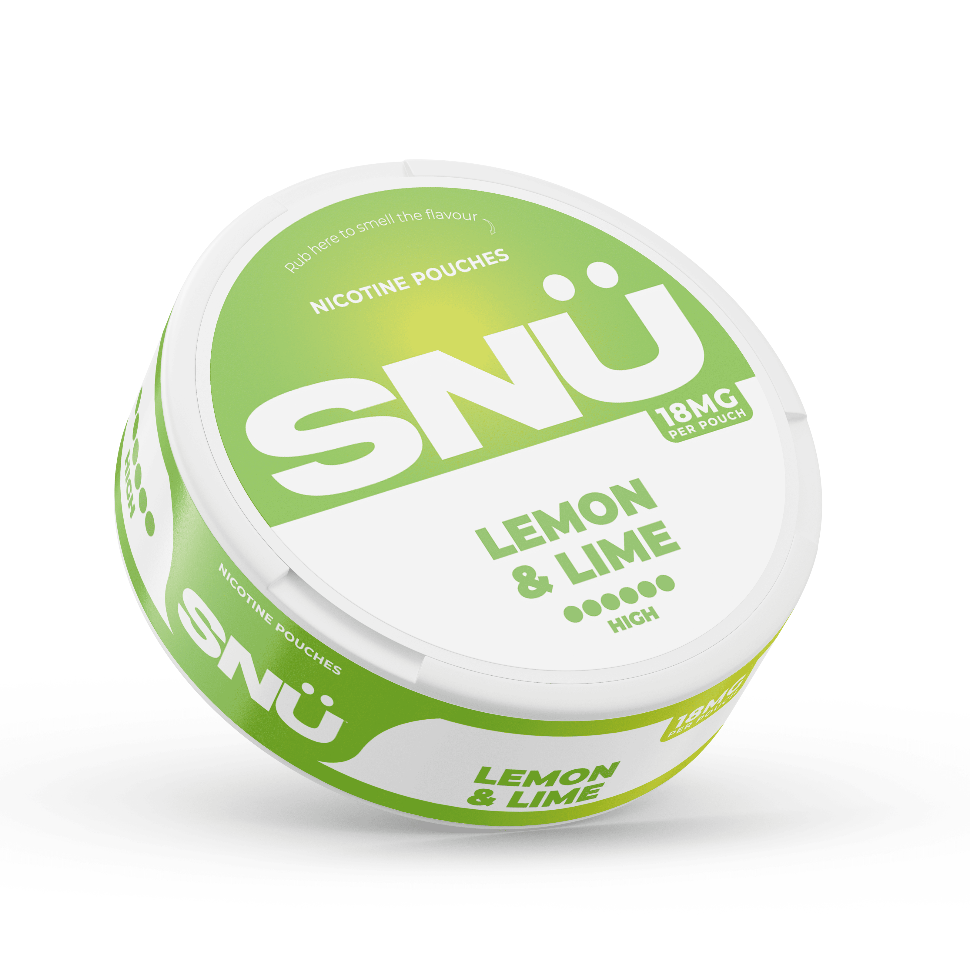 snu  lemon and lime 18mg nicotine pouches