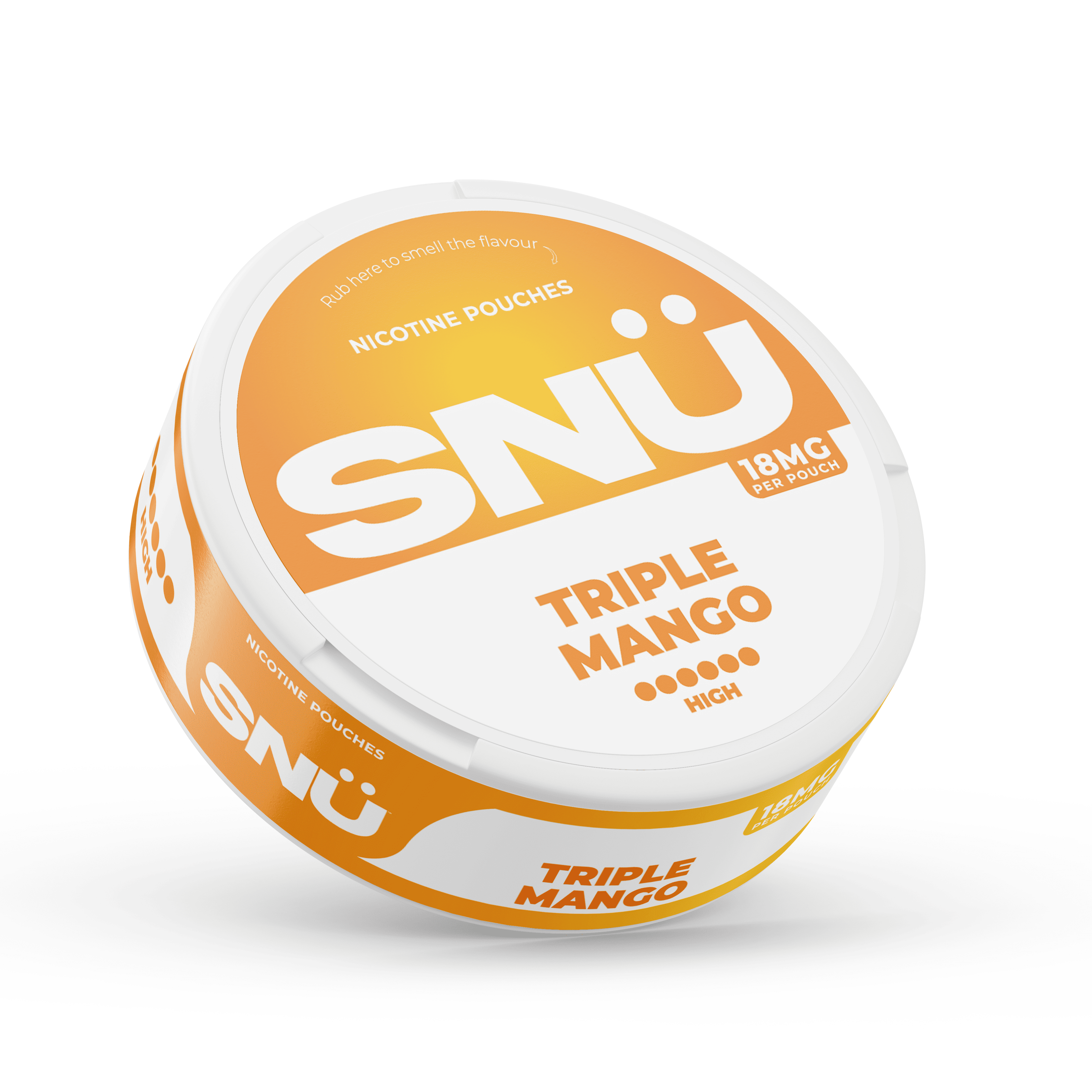 snu triple mango 18mg nicotine pouches 