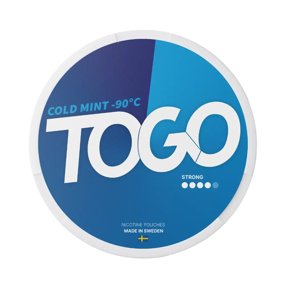 TOGO Cold Mint nicotine pouches