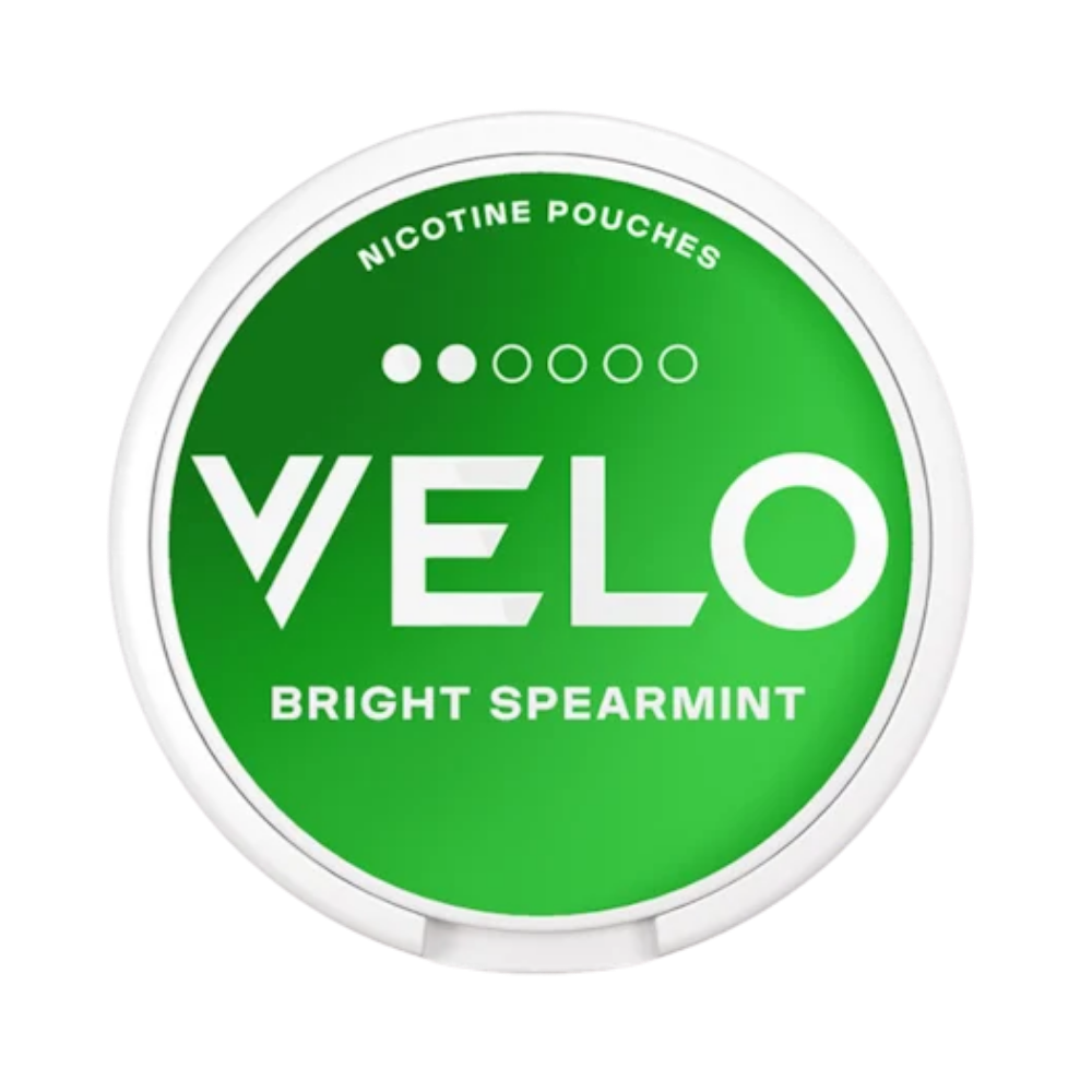 Velo Bright Spearmint nicotine pouches 