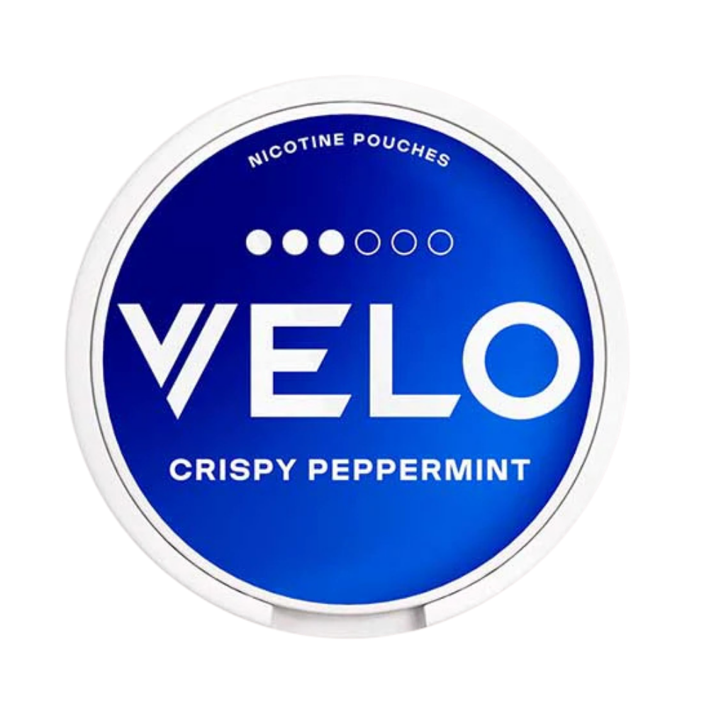 Velo crispy peppermint 10mg nicotine pouches