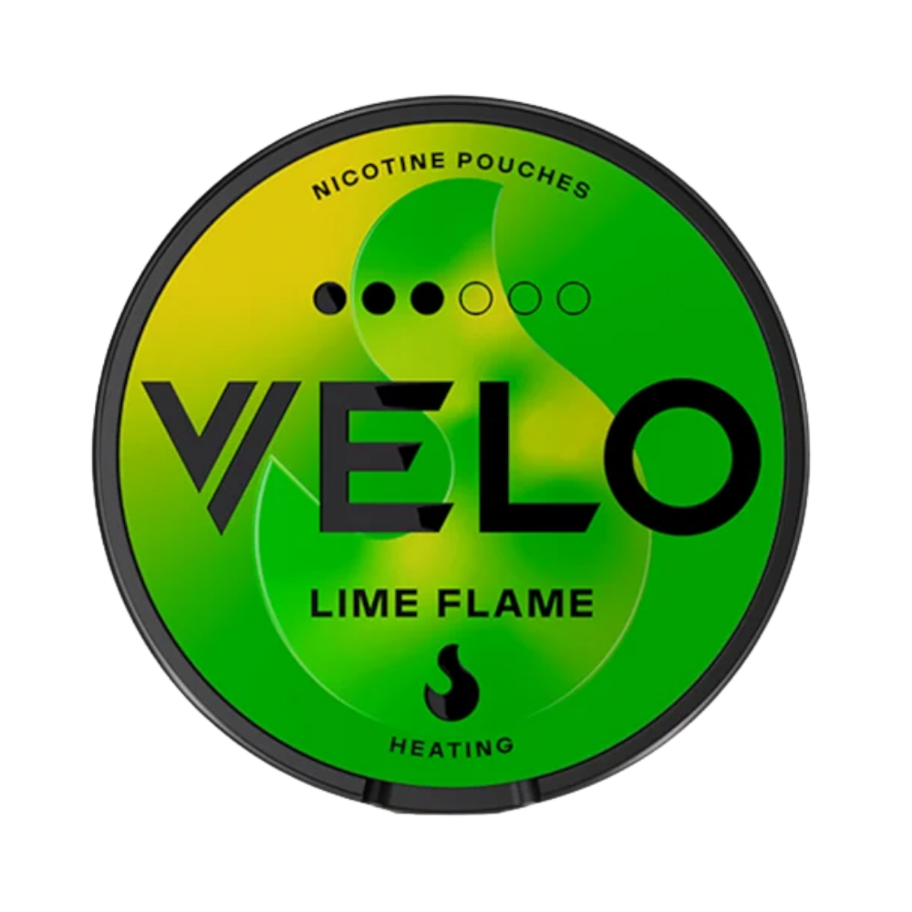 Velo Lime Flame Nicotine Pouches 8mg
