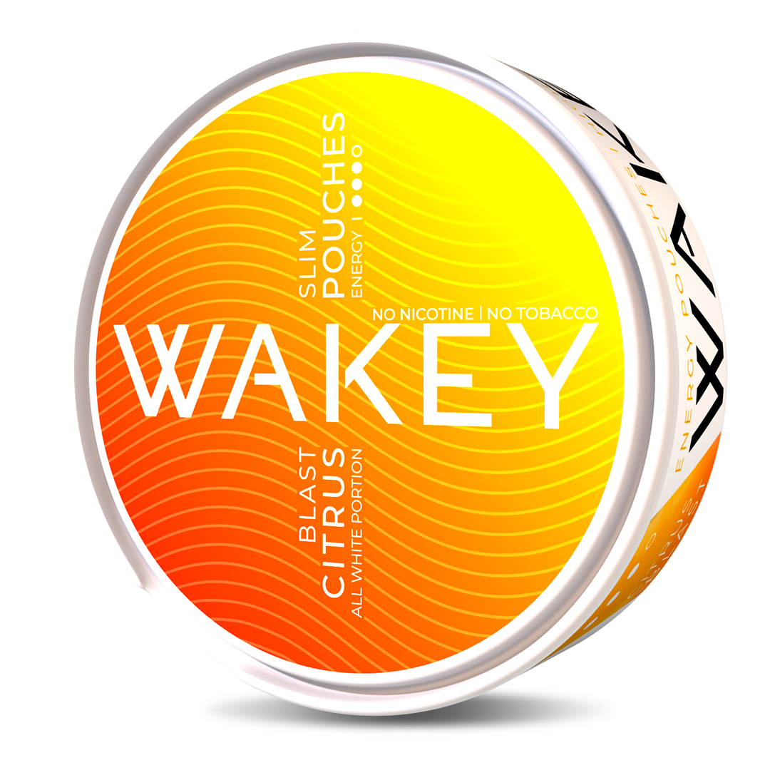 Wakey Citrus Blast Caffeine Pouches 