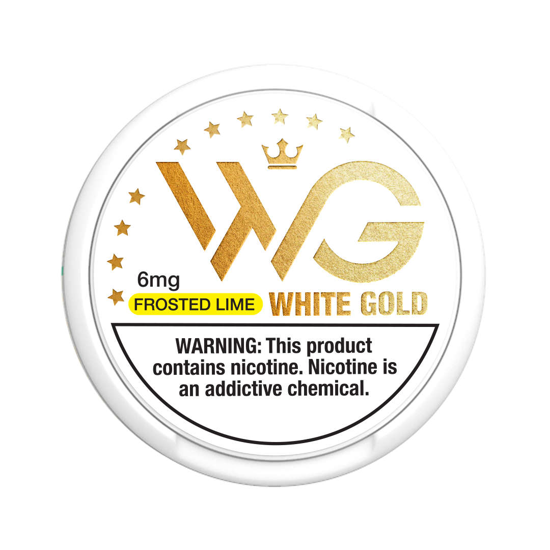 White Gold Frosted Lime snus - 6mg