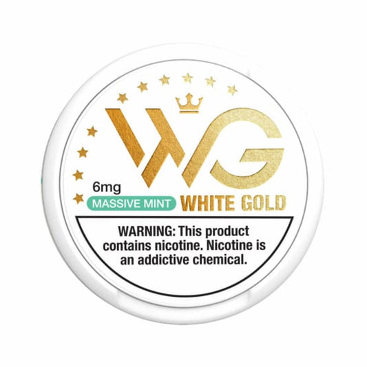 White Gold Massive Mint snus - 6mg