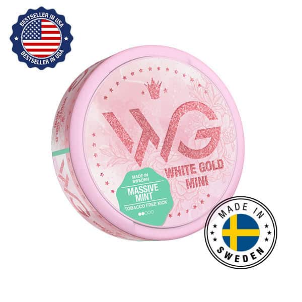 White Gold Massive Mint Mini Snus 9mg