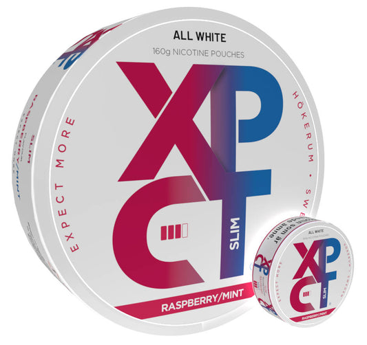 XPCT Mega can snus raspberry mint