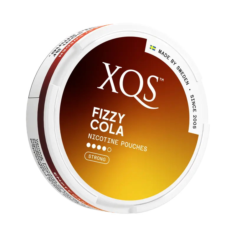 XQS fizzy cola nicotine pouches