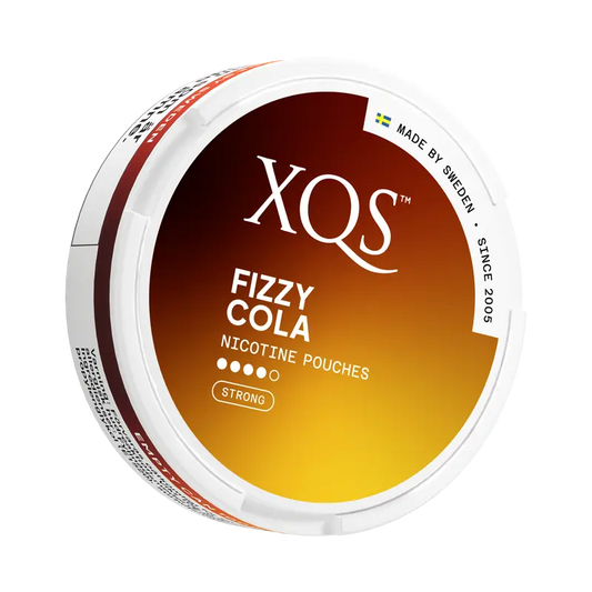 XQS fizzy cola nicotine pouches