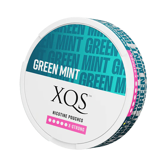 XQS Green Mint snus 4mg