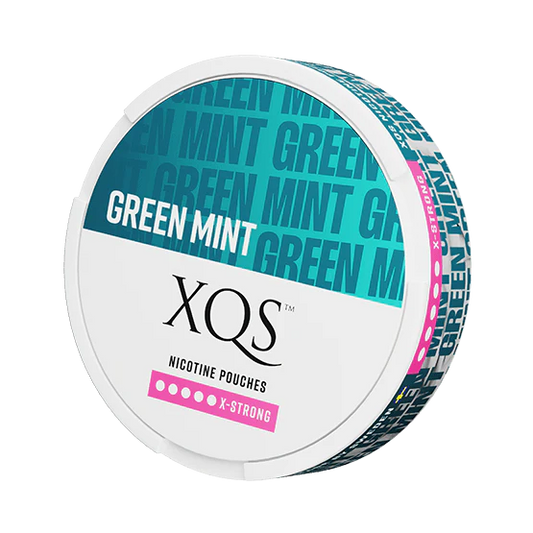 XQS Green Mint snus 4mg