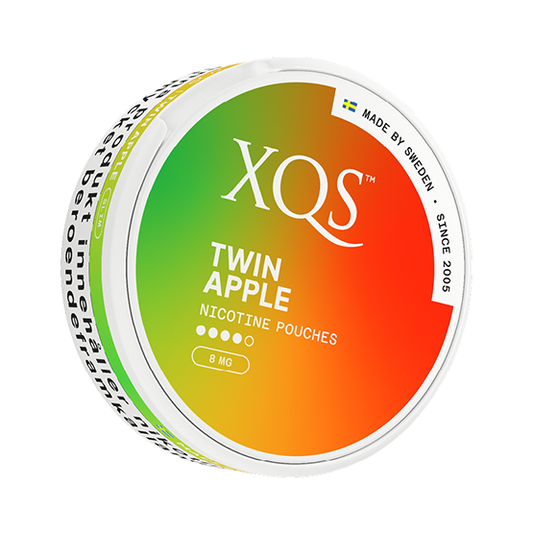 XQS Twin Apple nicotine pouches 