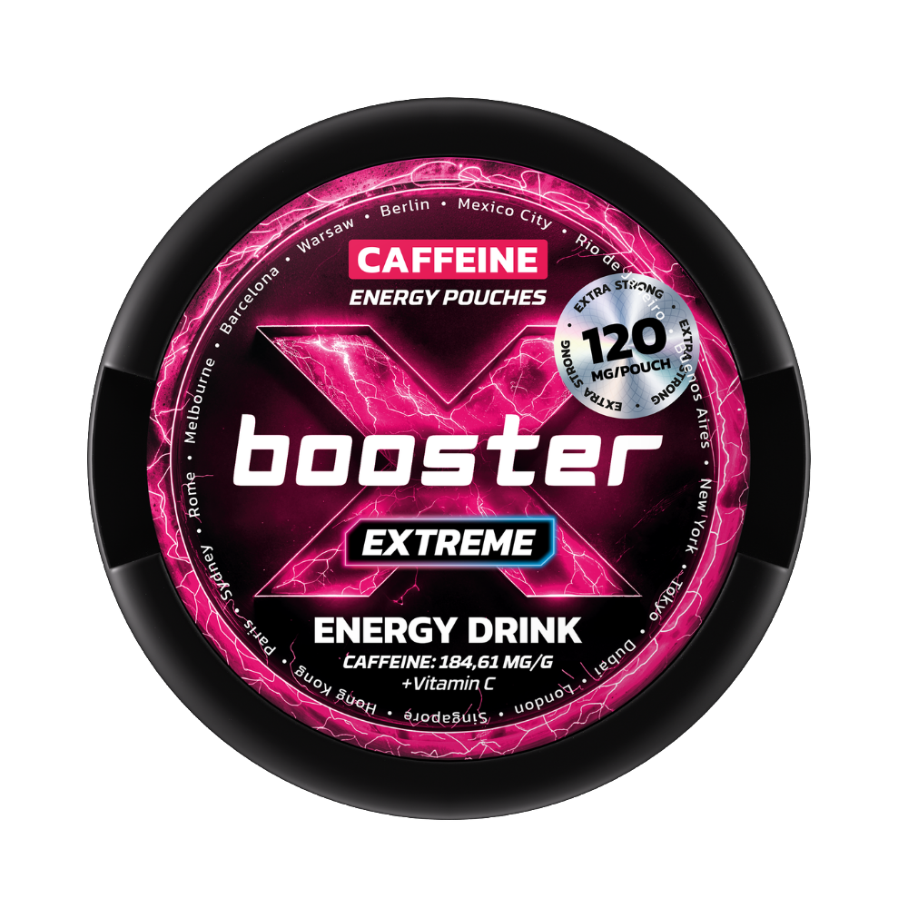 X Booster Energy Drink Energy Pouches 120mg