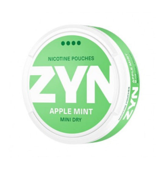 Zyn Apple Mint mini dry 3mg nicotine pouches