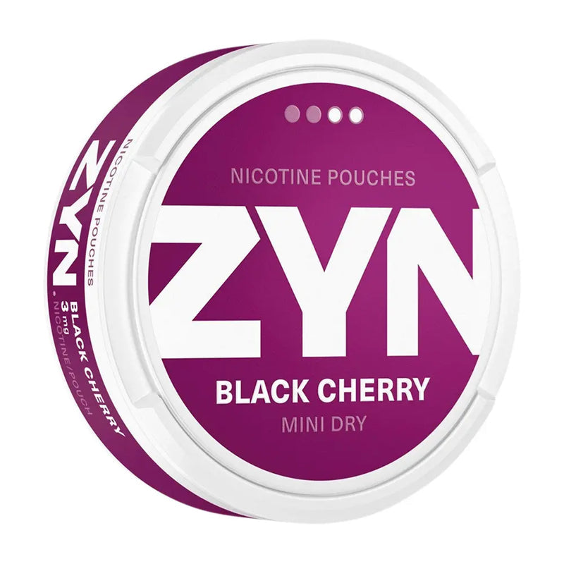 Zyn Black Cherry Mini Dry - 3mg | Zyn Nicotine Pouches – MKPodPlug