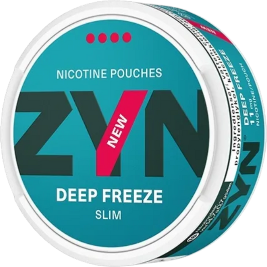 Zyn Deep Freeze Slim Extra Strong Nicotine Pouches- 11mg