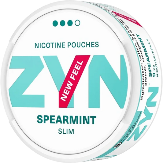 Zyn Spearmint Slim Nicotine Pouches - 9mg